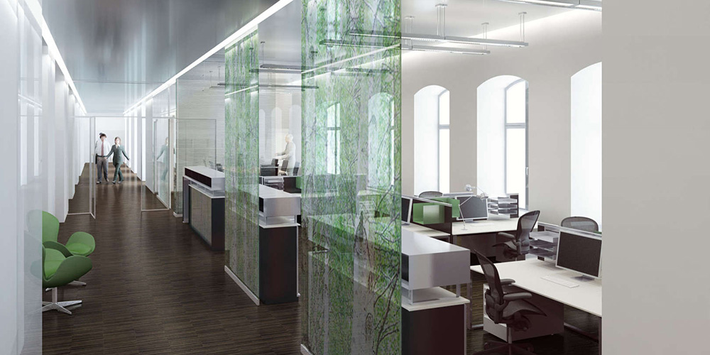 Дизайн интерьера офиса компании Akron Büro Interior Design