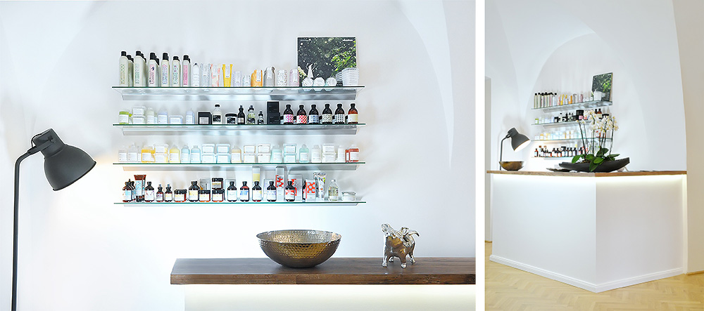 Дизайн интерьера салона красоты INside Hair&More в Вене Salon Interior Design